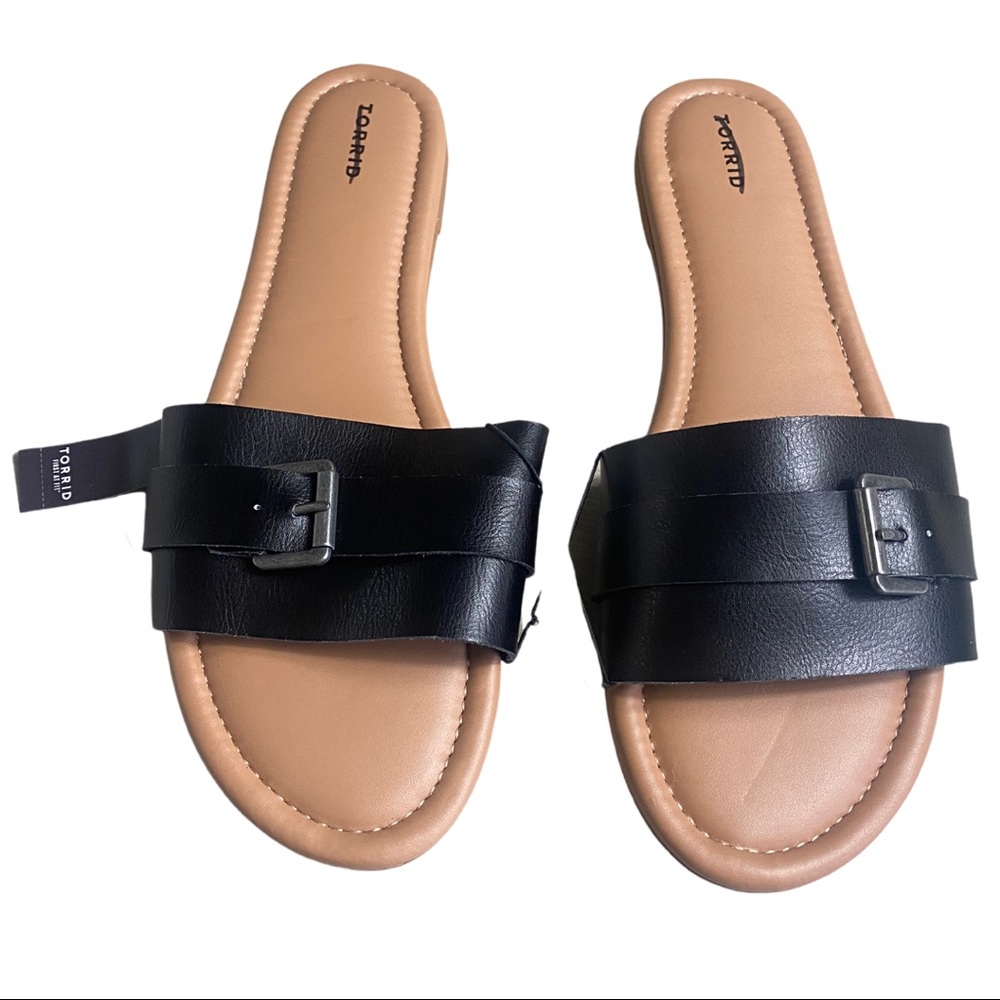 Torrid Black Sandals | 12